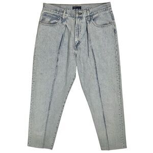 Levi’s Made & Crafted High Waist Column Pleated Jeans 31 Organic Cotton Japan